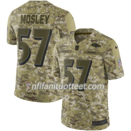 Miesten Baltimore Ravens NFL Pelipaita C.J. Mosley 57 Nike Salute to Service